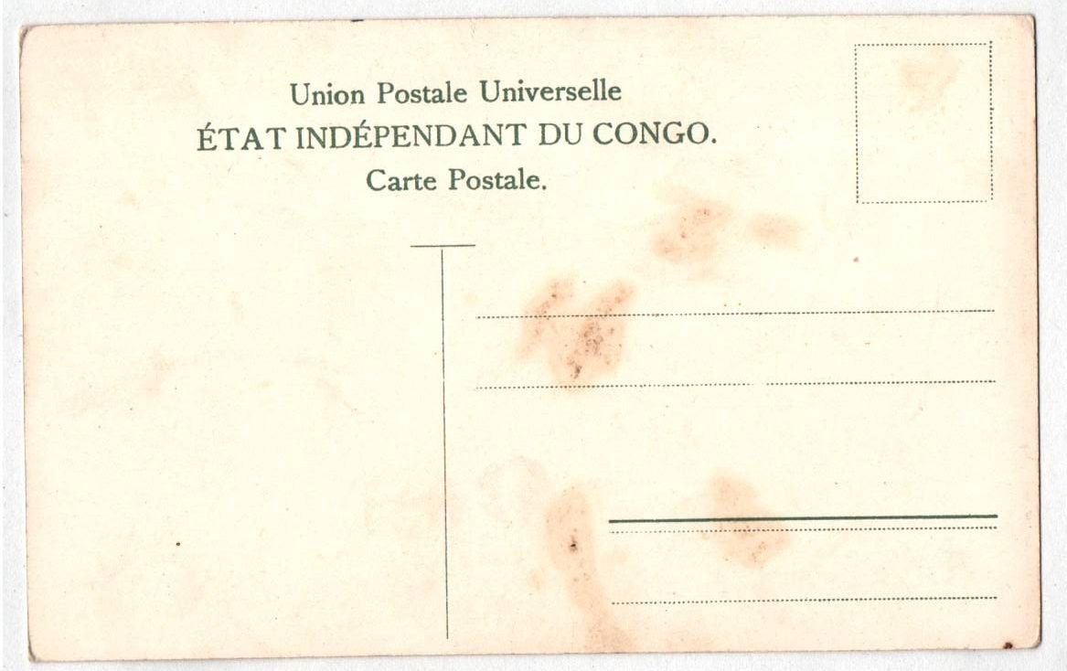 Litho Ak Kongo französische Kolonie Briefmarken um 1910 