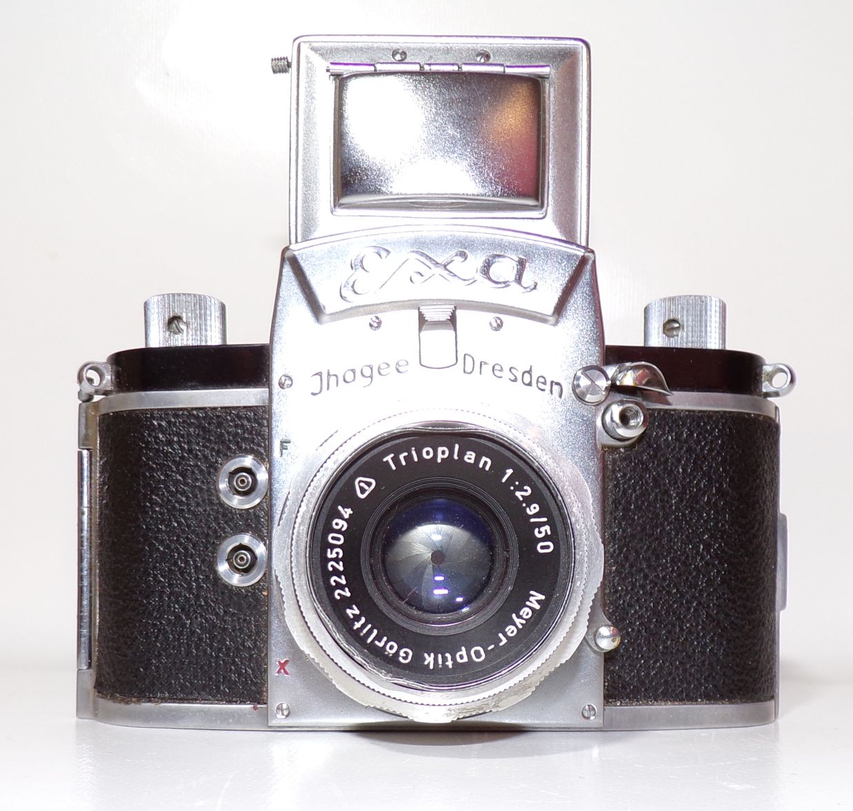 Exa Ihagee Dresden Spiegelreflexkamera mit Zubehör