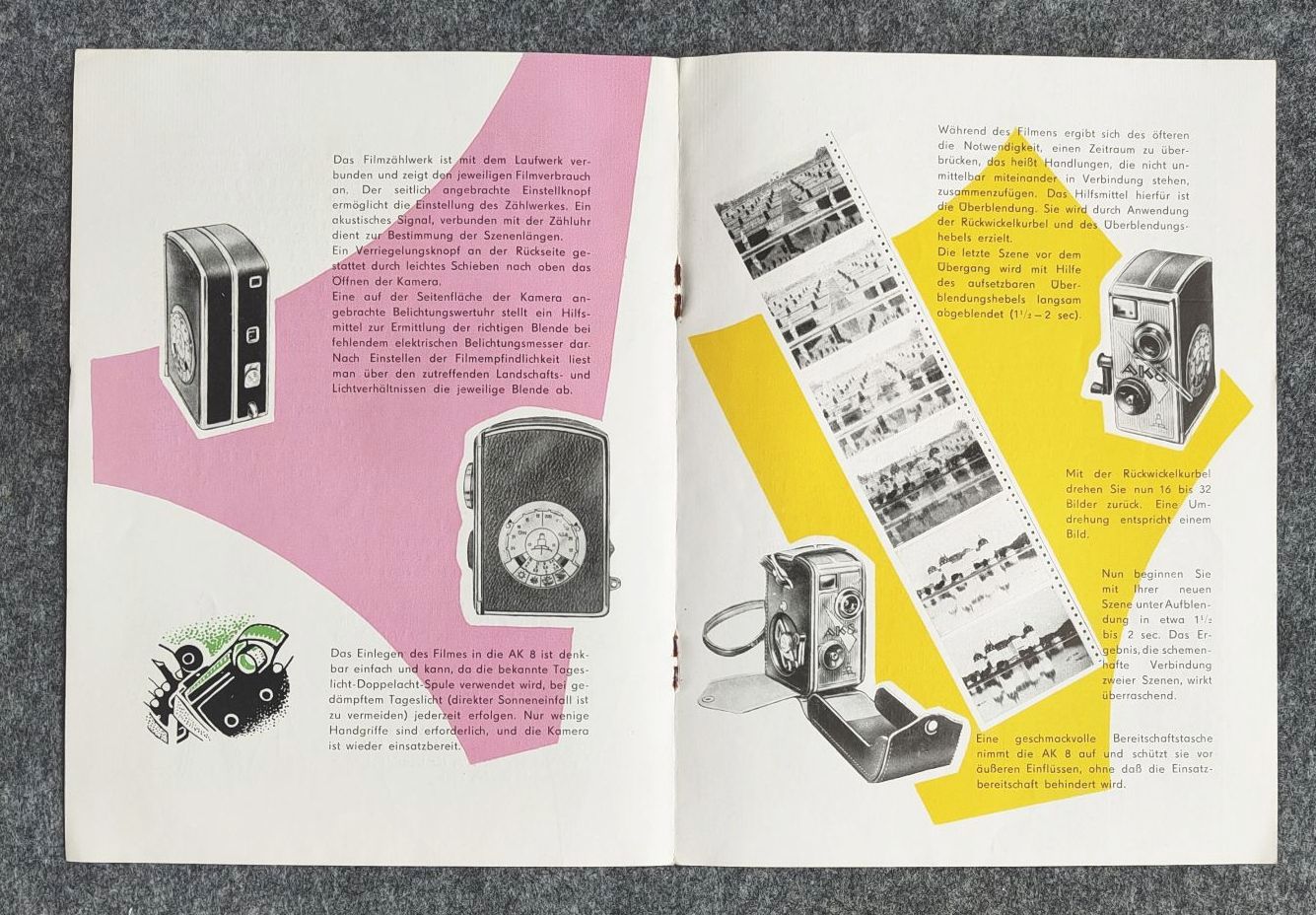 Jeder filmt mit der AK8 Kamera Abefot DDR VEB Kinowerke Dresden Jeder filmt mit der AK8 Kamera Abefot DDR VEB Kinowerke Dresden