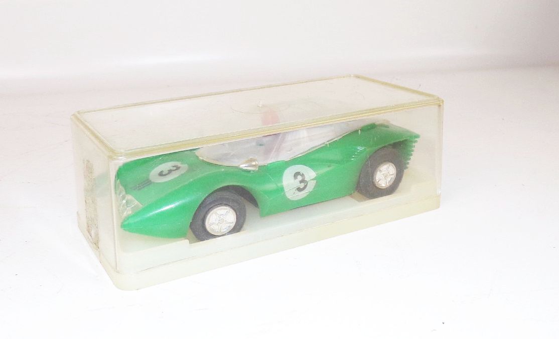 Prefo Rennauto Ferrari P5 grün Rennwagen Auto DDR Prefo Rennauto Ferrari P5 grün Rennwagen Auto DDR