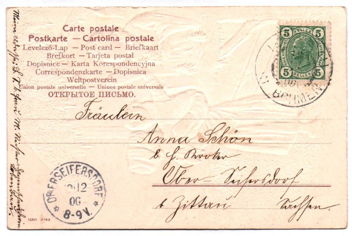 Ak Engel Verkaufsstand Kinder Weihnachten geprägt 1906