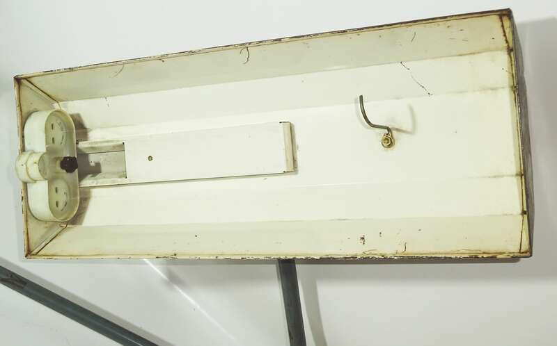 Siemens Schuckertwerke Gelenklampe Schreibtischlampe Loft Industrie Design