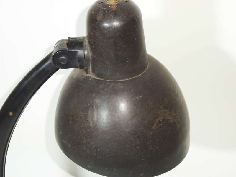 Bakelit Schreibtischlampe Bauhaus Art Deco Lampe Leuchte 