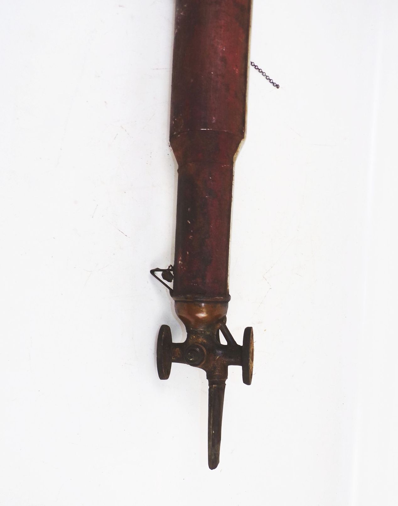 Alter Petroleum Abfüller Spender Mineralöl Tankstelle Zapfanlage vor 1945