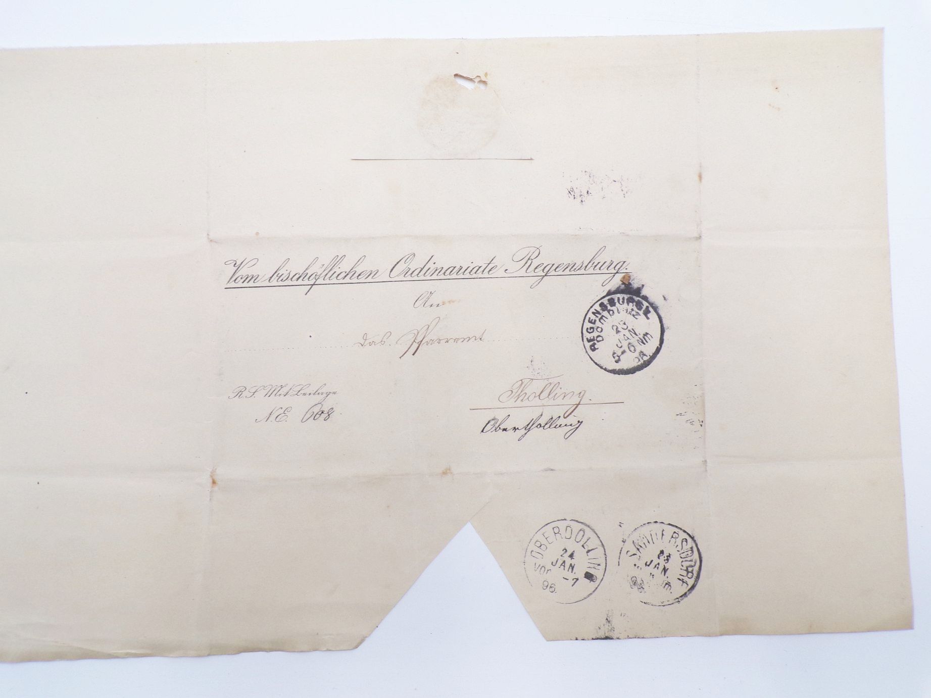 Vorphila Nachlass Bayern Regensburg Ingolstadt Stempel