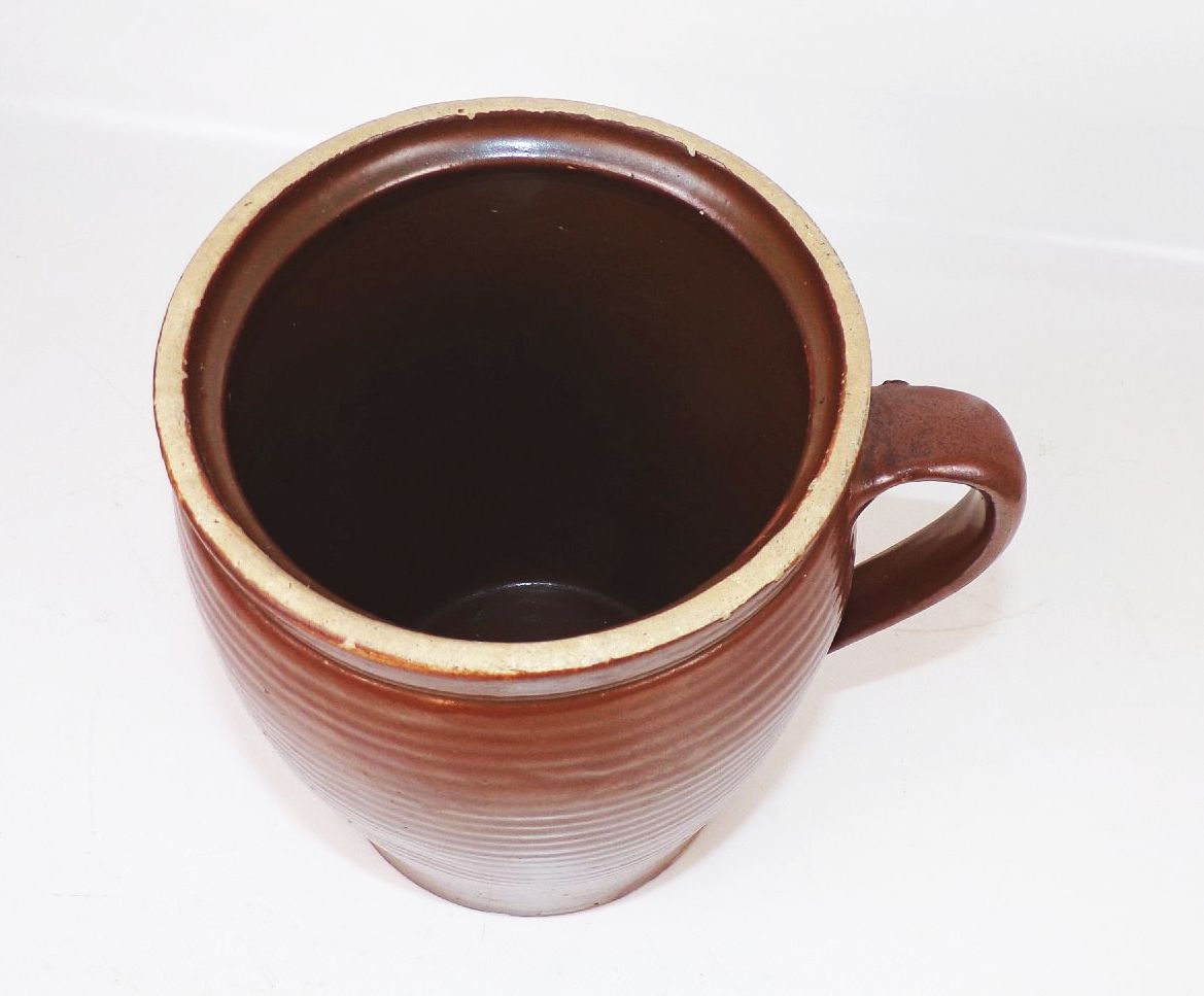 Keramik Gefäß Krug Set 5 Stück Deko Pflanzgefäß Bäuerlich Shabby