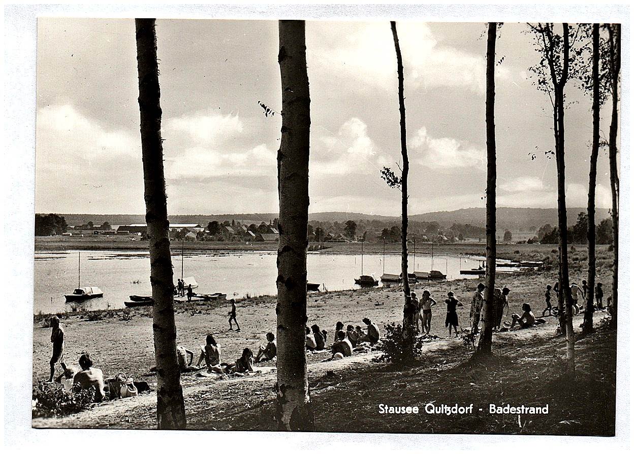 Ak Stausee Quitzdorf Badestrand 8921 Kollm Kreis Niesky DDR Sachsen Ak Stausee Quitzdorf Badestrand 8921 Kollm Kreis Niesky DDR Sachsen
