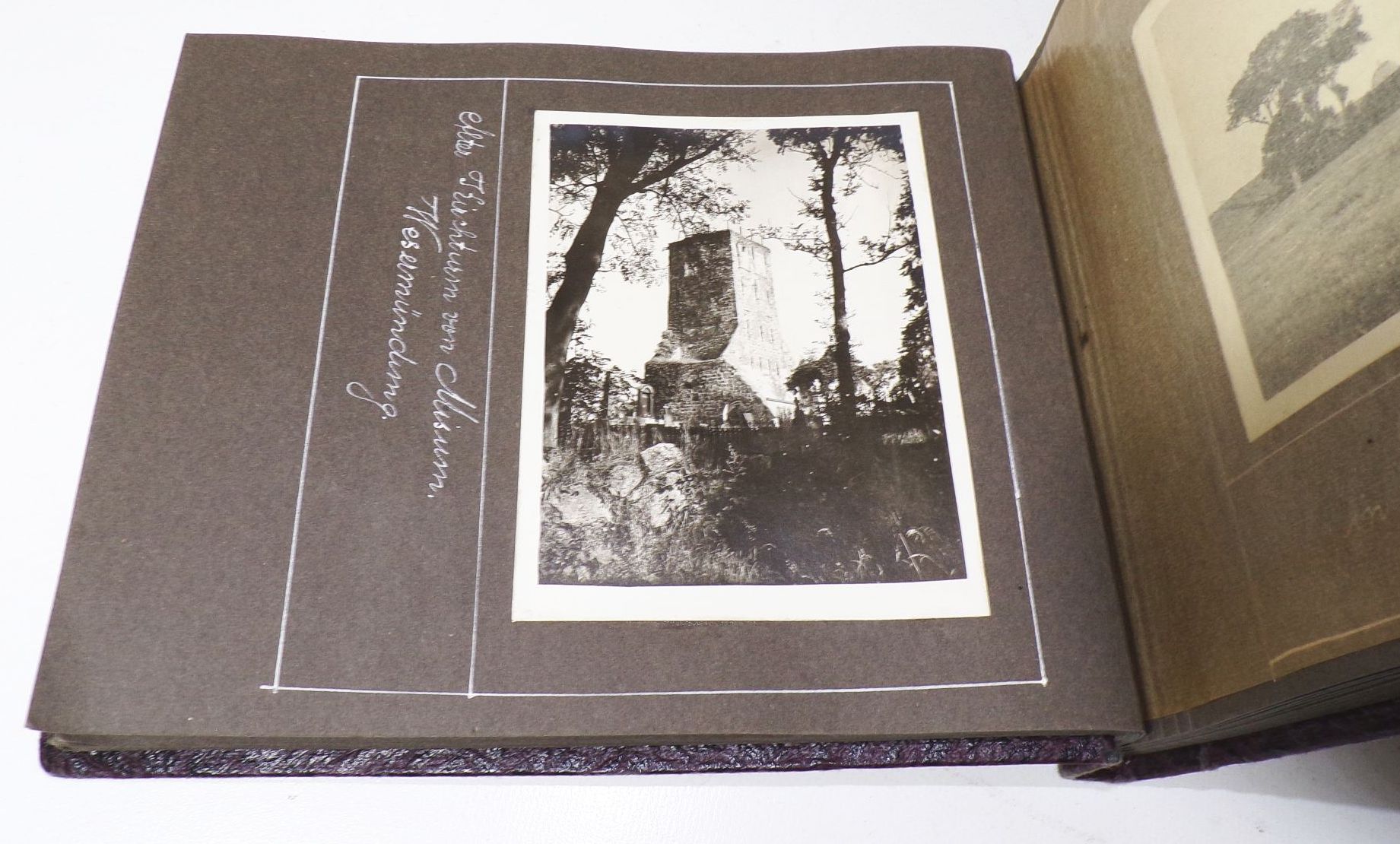 Fotoalbum Ostfriesland Windmühle Moorbagger Moor Erdöl Quelle Wietze 1925