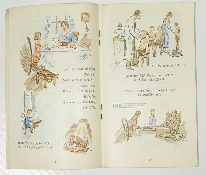 Reichs Gesundheit Woche 1926 Merkbuch 