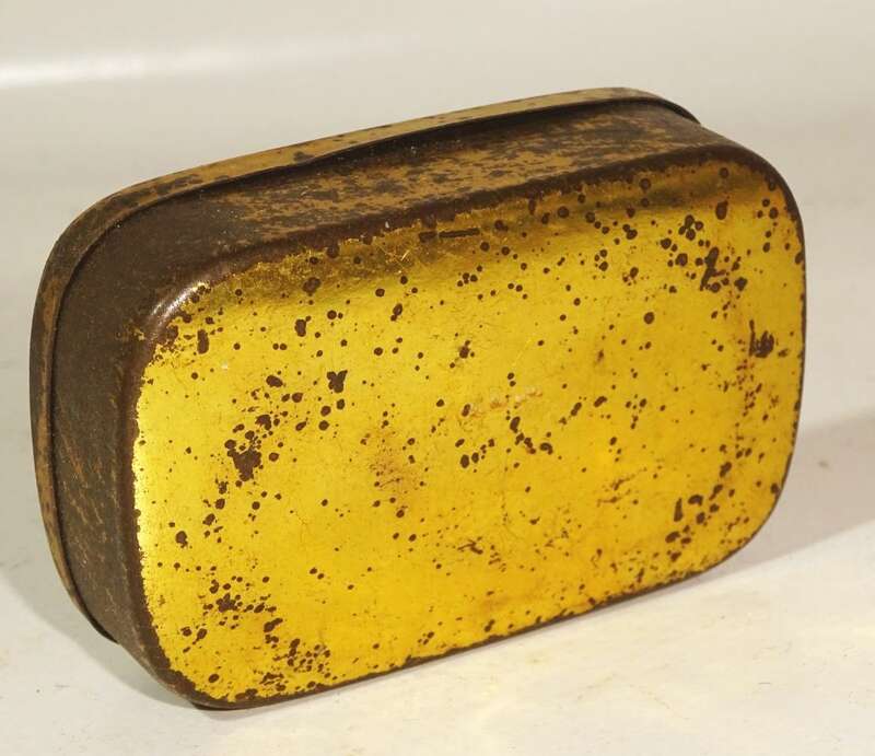 Alte Blechdose Nur Priem von Doms Kautabak Sammler Werbung