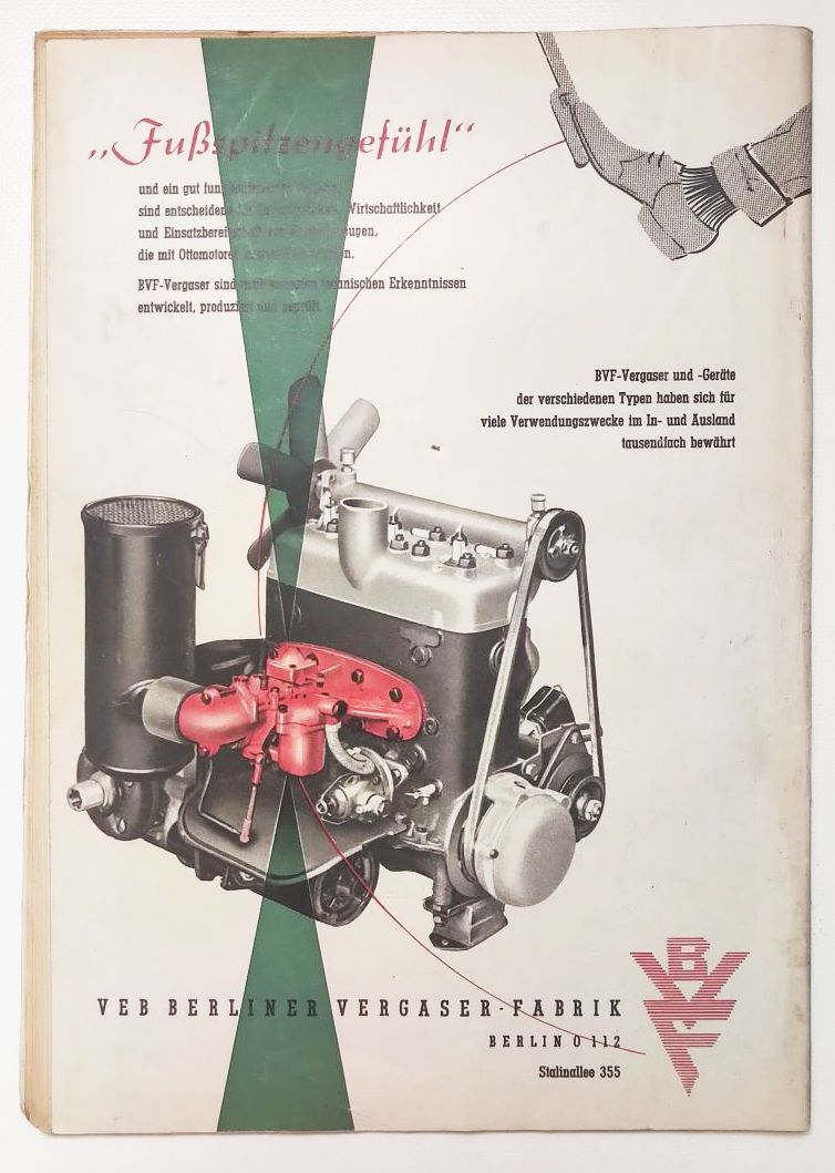 Zeitschrift DDR KFT Nr 5 Zweitakt Dieselmotor Kraftfahrzeugtechnik 1958