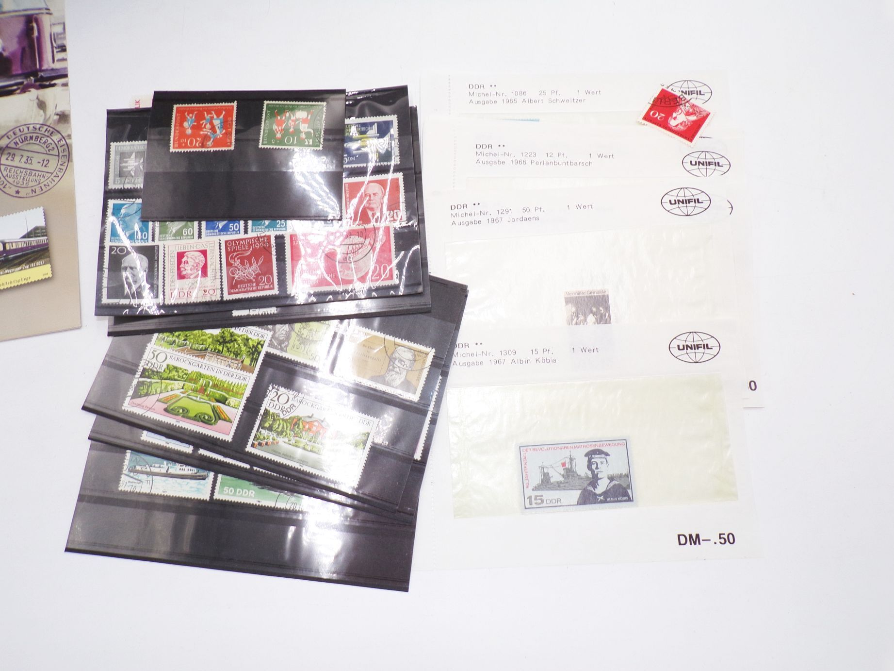 Briefmarken Wunderkiste BRD FDC 2017 DDR Steckkarten lose Marken Bunt gemischt Briefmarken Wunderkiste BRD FDC 2017 DDR Steckkarten lose Marken Bunt gemischt