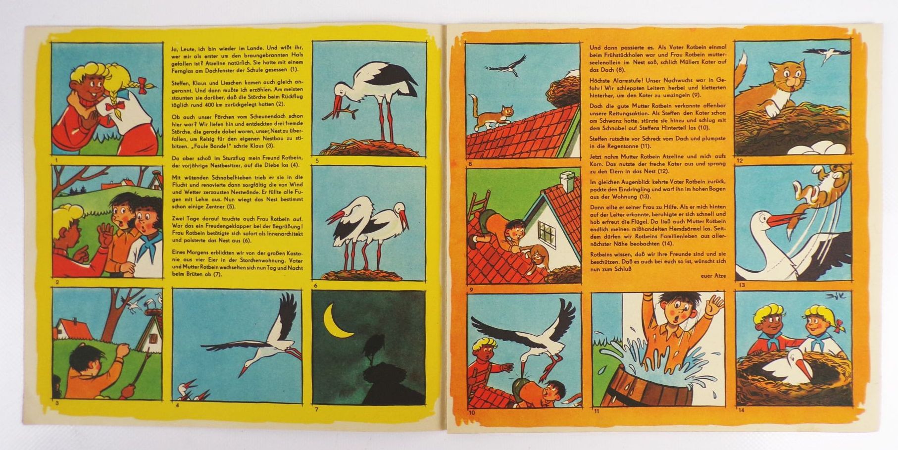 Alte Atze Jahrgang 1961 Nummer 4 Kinder old DDR Zeitschrift 