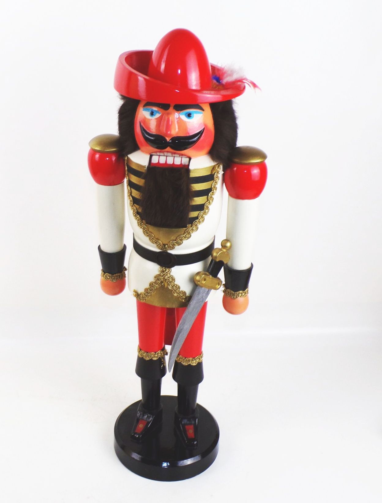 Nussknacker Kürassier DDR 53 cm XL mit Originalkarton Weihnachten