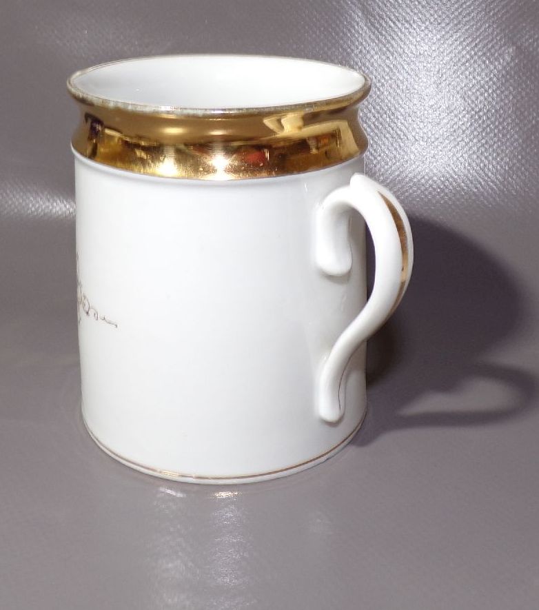 Alte Porzellantasse Kirche zu Albendorf Schlesien Wambierzyce Andenkentasse 