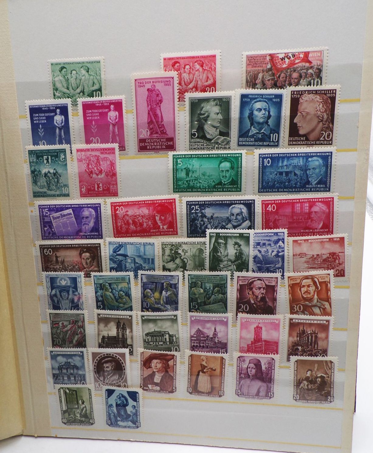 Briefmarkenalbum Alliierte Besatzung DDR Briefmarkenalbum Alliierte Besatzung DDR