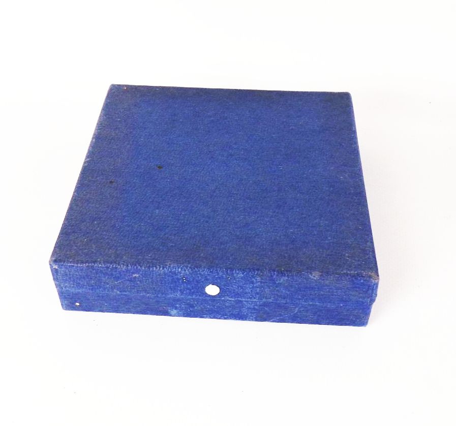 Meissen Medaille Johann Sebastian Bach Etui DDR 