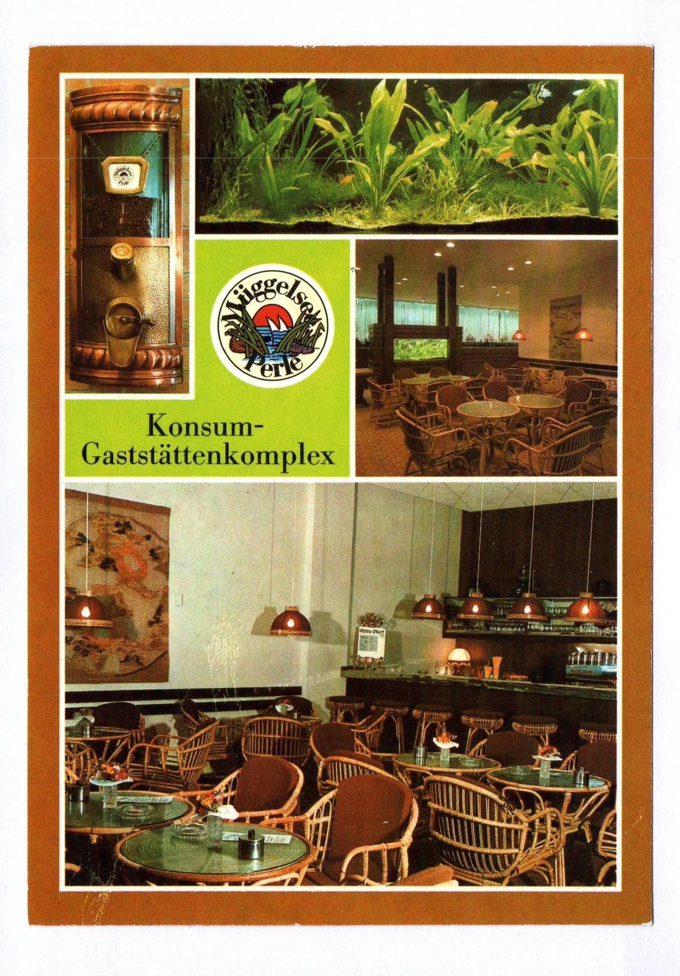 Ak Konsum Gaststättenkomplex 1983 Müggelseeperle Berlin Ak Konsum Gaststättenkomplex 1983 Müggelseeperle Berlin