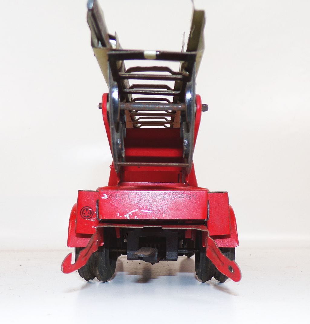 MSB Feuerwehr Blechspielzeug Uhrwerk DDR Spielzeug