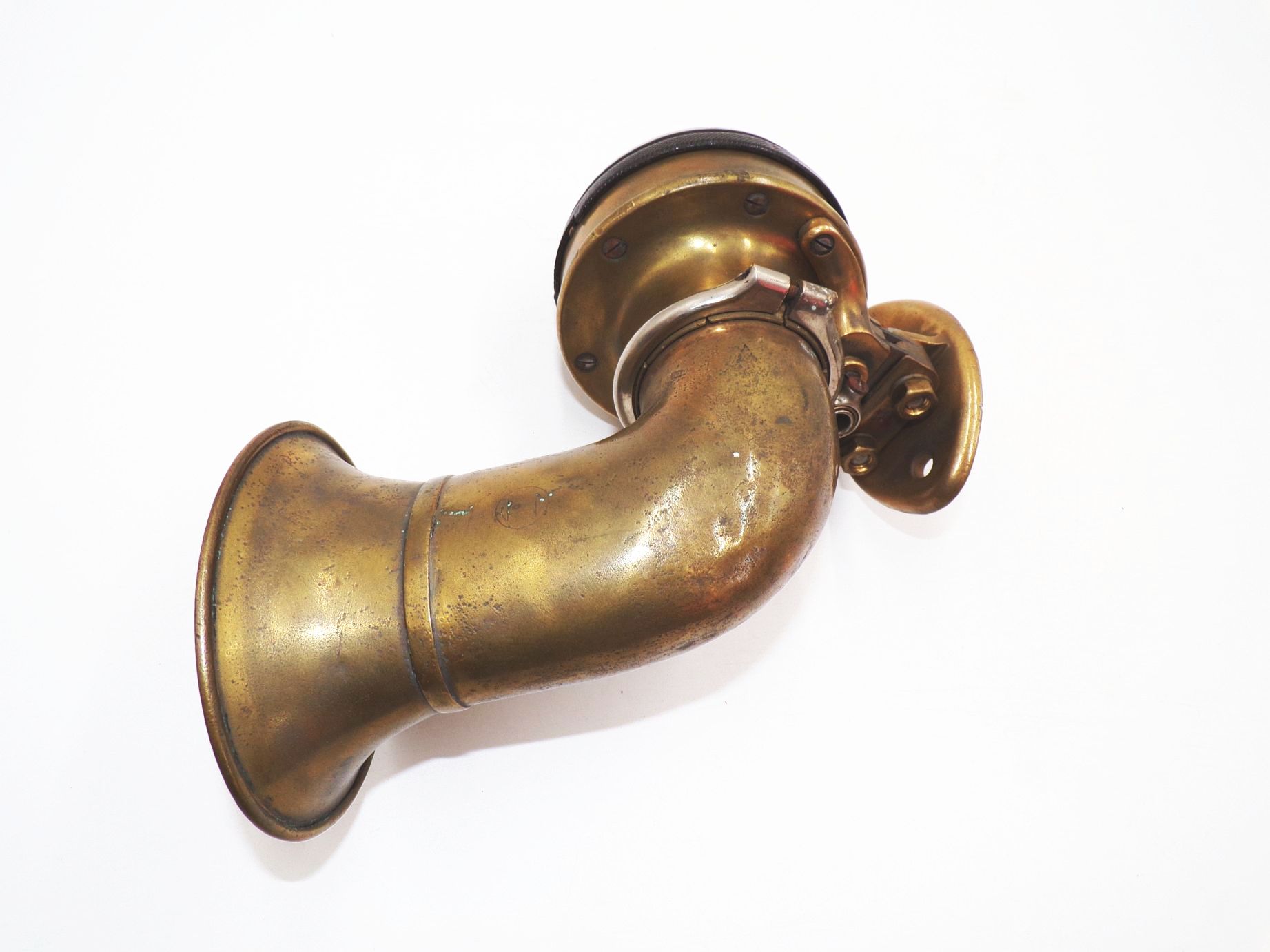 Alte Bosch Trichterhupe Hupe Horn Vorkrieg Antik Messing Oldtimer