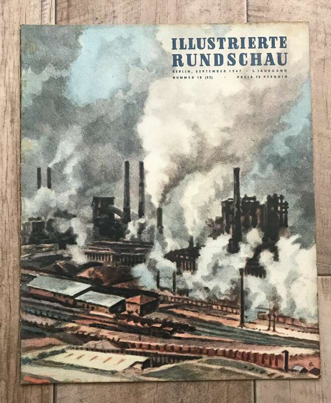 Illustrierte Rundschau 1947 bis 1948 DDR Zeitschrift