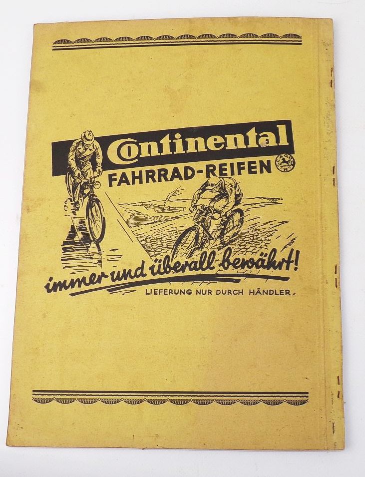 Alter Katalog Lausitzer Fahrrad Engroshaus Bautzen Fahrräder Fahrradteile 1933