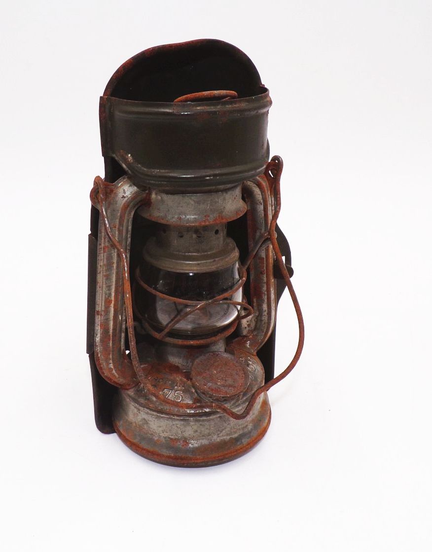 Alte Feuerhand Atom 75 Petroleumlampe Wehrmacht