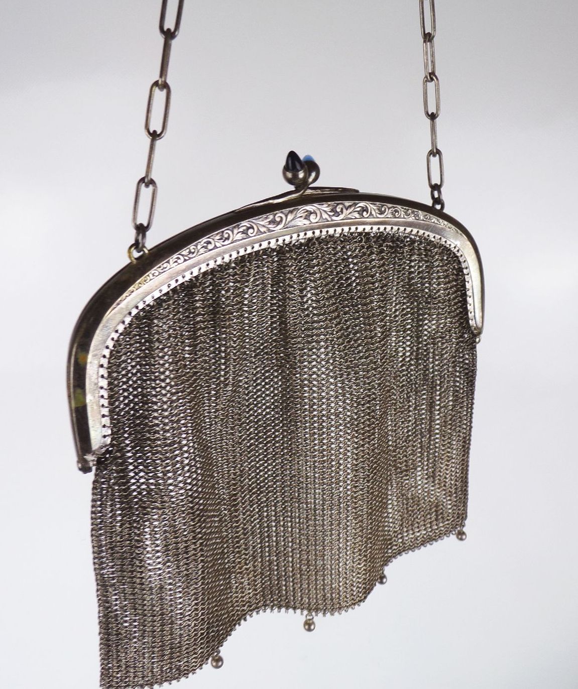 Handtasche Alpacca Abendtasche um 1900 Antik Handtasche Alpacca Abendtasche um 1900 Antik