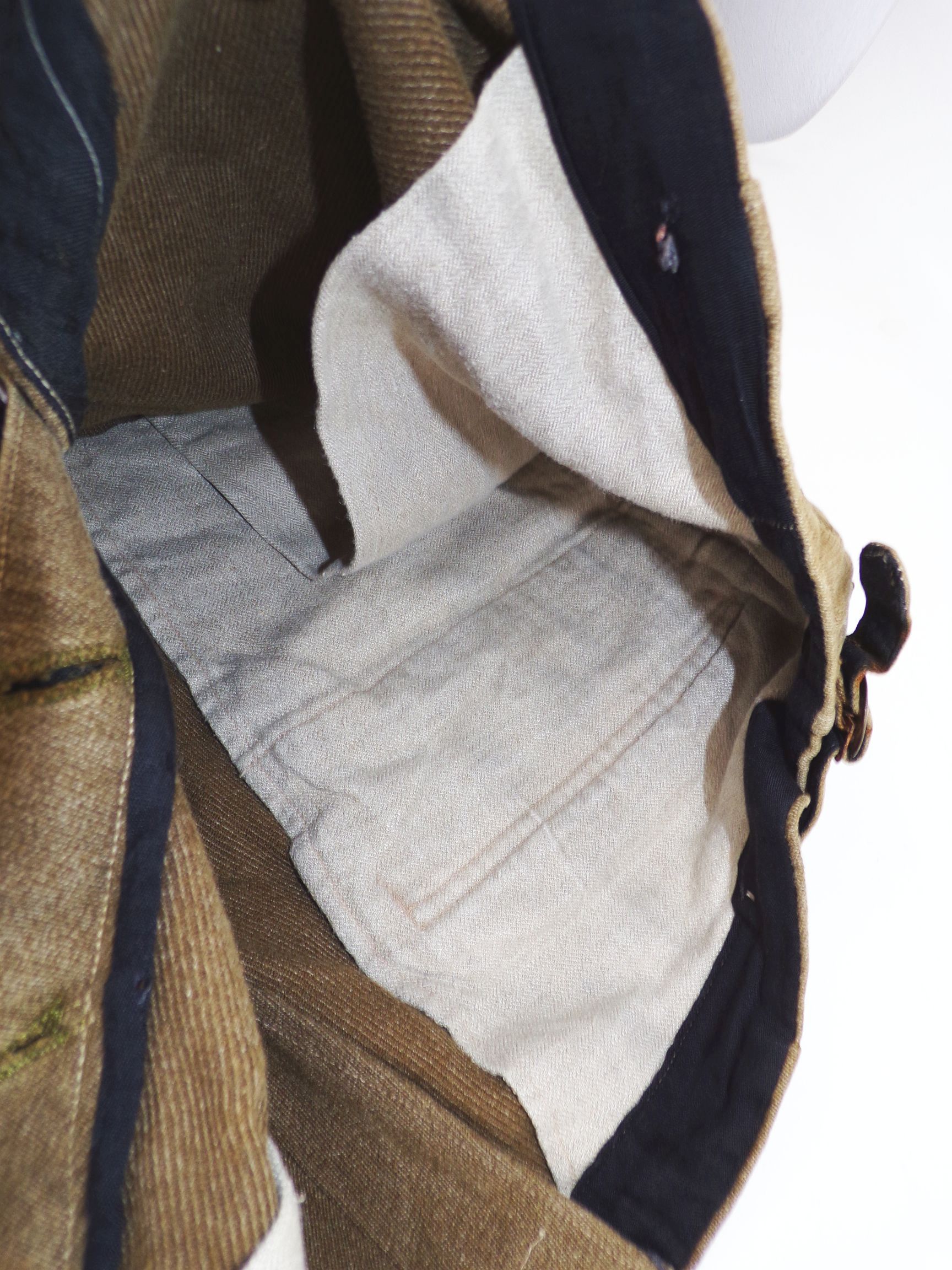 Alte Herren Shorts Hose khaki wohl 2 Wk vintage