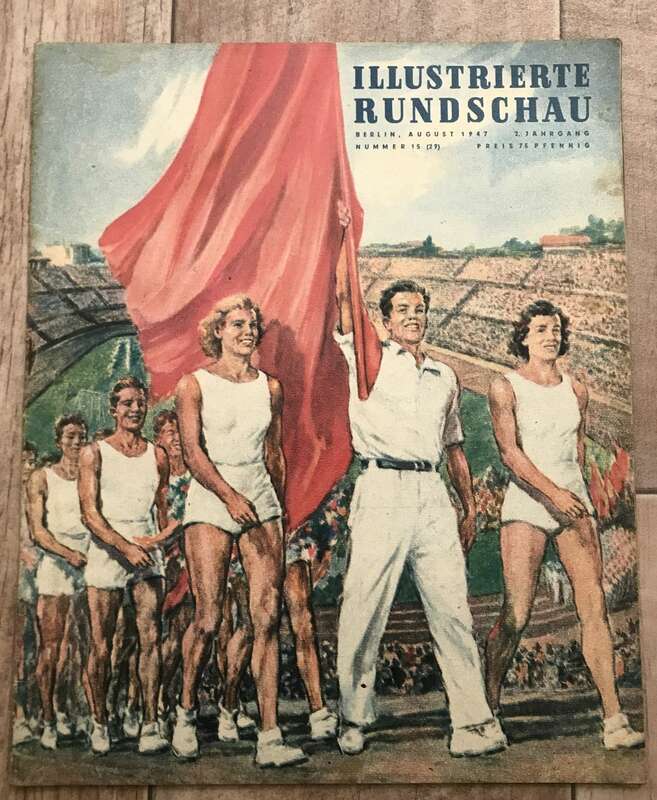 Illustrierte Rundschau 1947 bis 1948 DDR Zeitschrift