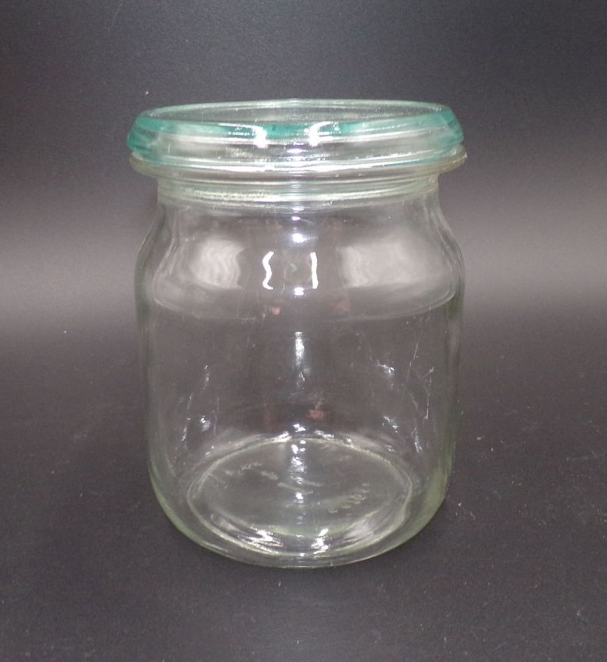 Altes Einmachglas Rillenglas Phönix Penzig Schlesien Vorratsglas