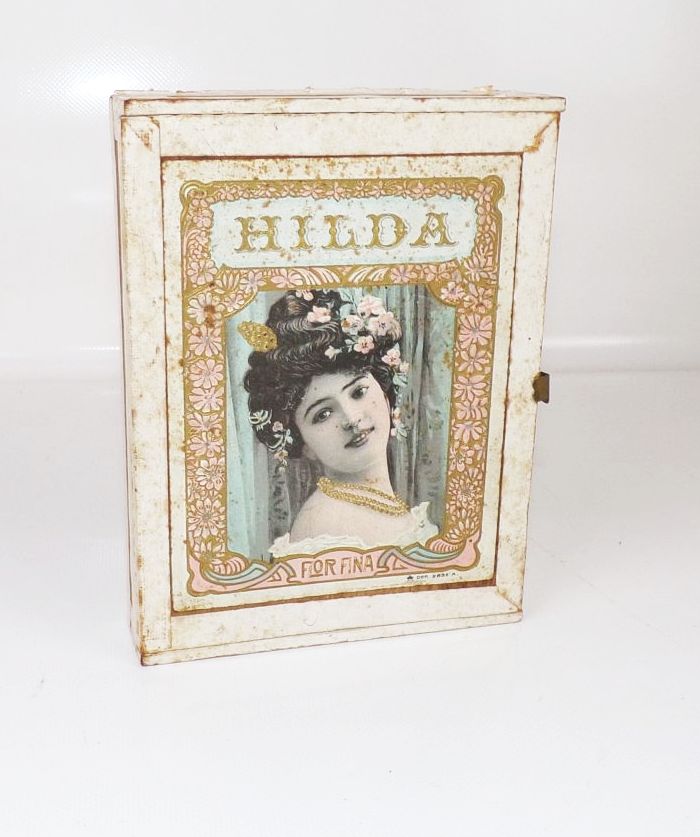 Alte Hilga Zigarrenkiste Deko Sammler Vintage Alte Hilga Zigarrenkiste Deko Sammler Vintage