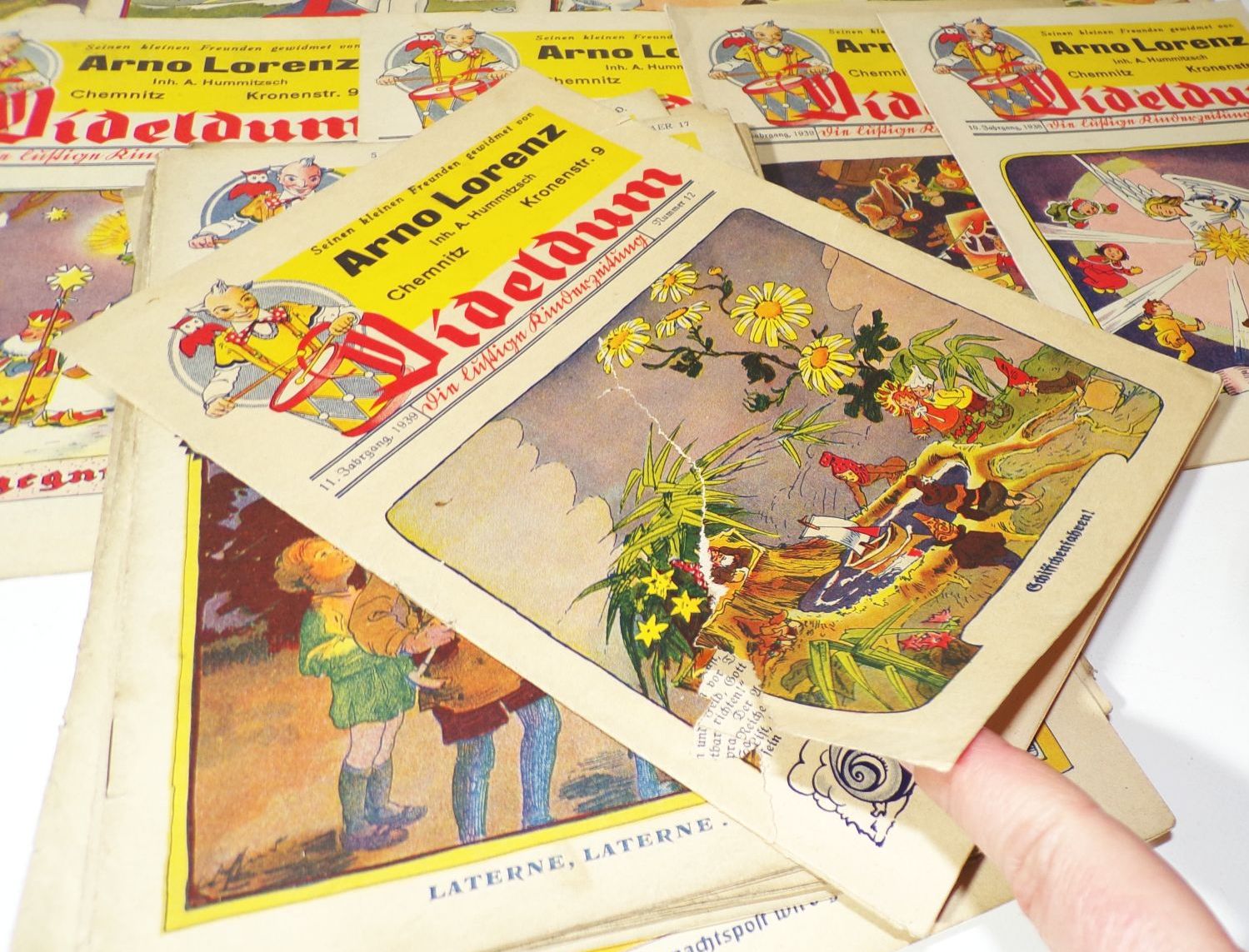 Dideldum Kinderzeitung Arno Lorenz Chemnitz 1935