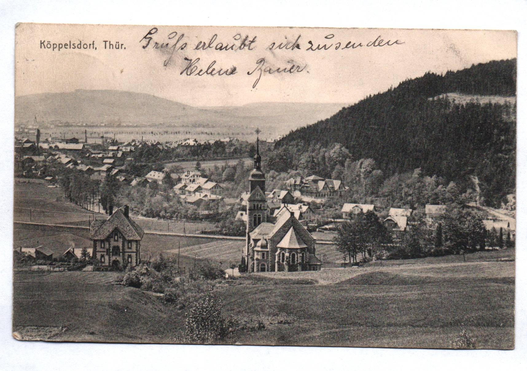 Ak Köppelsdorf in Thüringen 