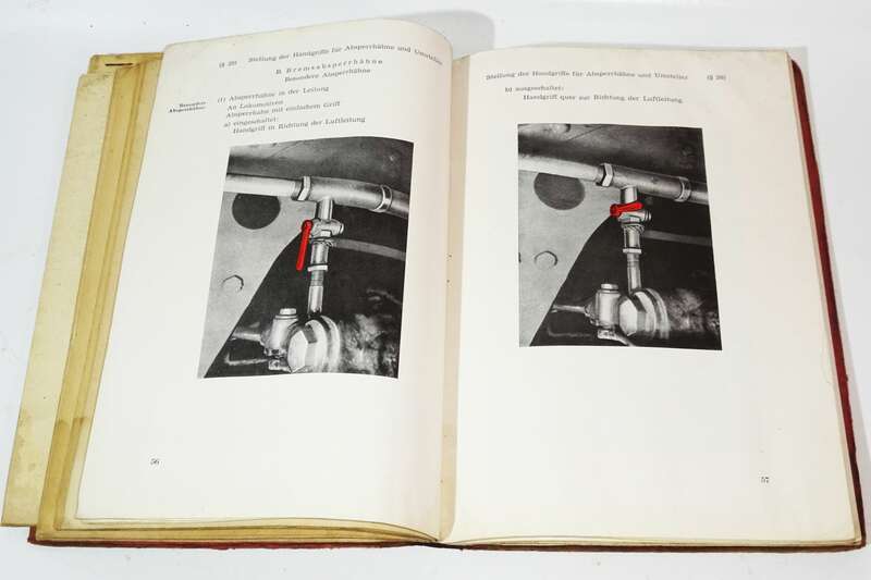 Vorschrift für den Bremsdienst Teil II 1961 Deutsche Reichsbahn 