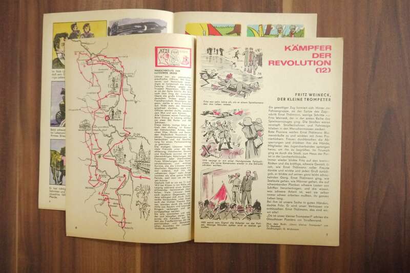 Atze Comic Heft 1 Januar 1968 DDR Mit Atze zum Wintersport