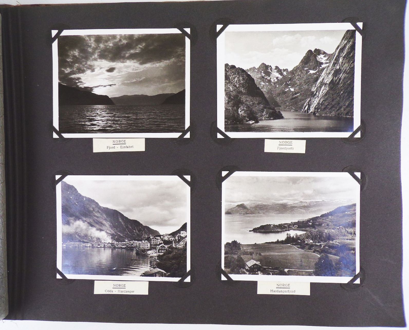 Monte Sarmiento Kraft durch Freude Fotoalbum 1935 KDF Reisealbum Norwegen