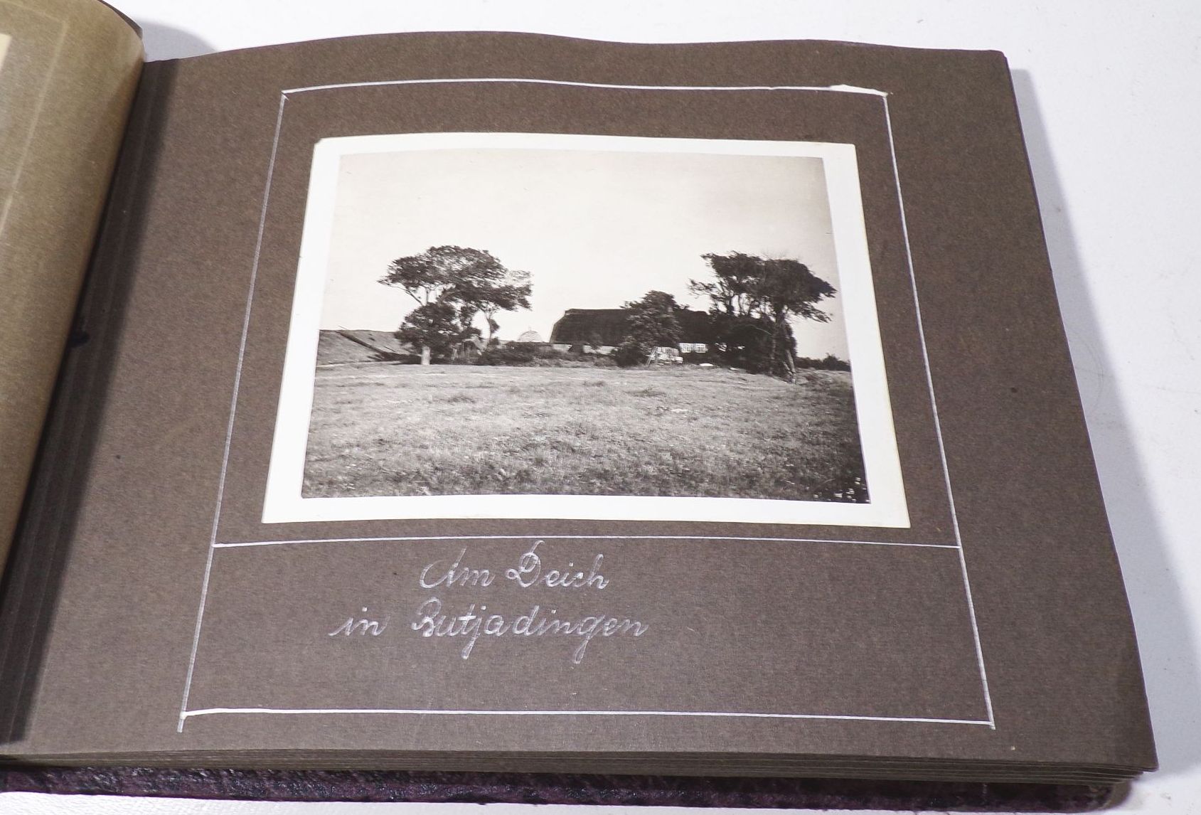 Fotoalbum Ostfriesland Windmühle Moorbagger Moor Erdöl Quelle Wietze 1925