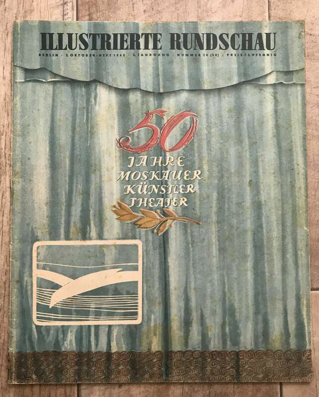Illustrierte Rundschau 1947 bis 1948 DDR Zeitschrift