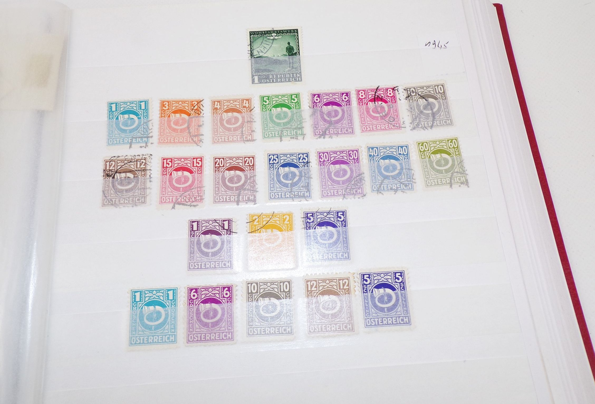 Österreich Briefmarken ab 1854 Austria aus Nachlass
