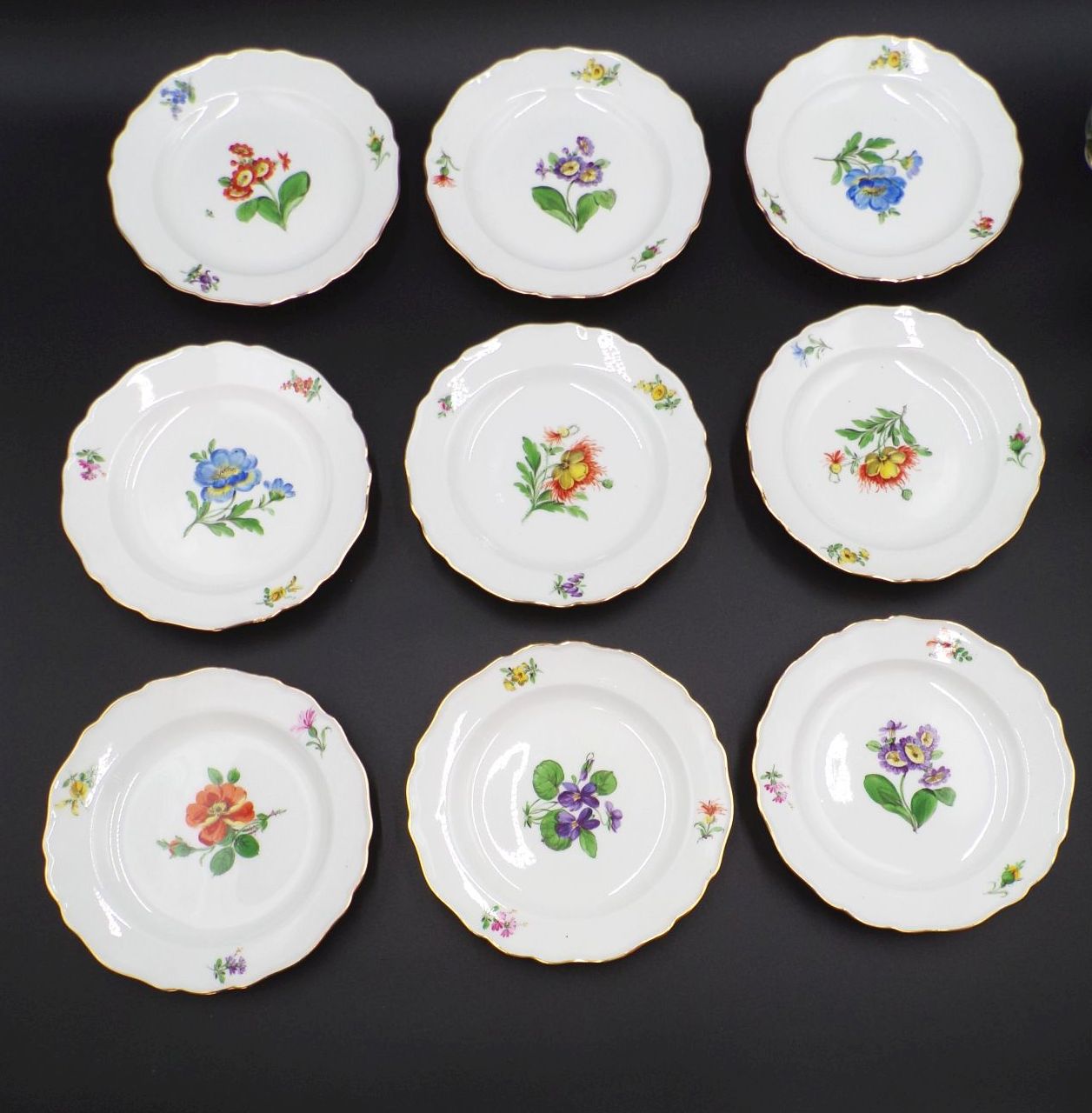 Meissen Kaffeeservice Bunte Blume 26 Teile 2 Wahl Meissen Kaffeeservice Bunte Blume 26 Teile 2 Wahl
