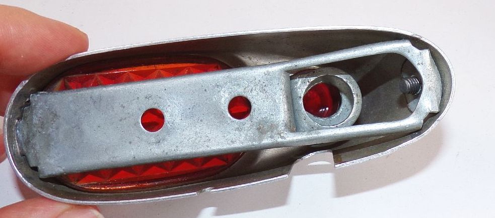 Altes IKA Rücklicht Rückstrahler Fahrrad bicycle Oldtimer 