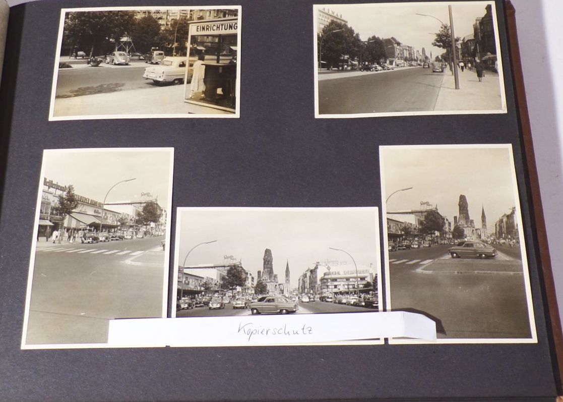 Fotoalbum zerstörtes Dresden Berlin Stalinallee Kirche zur Heimat 1956