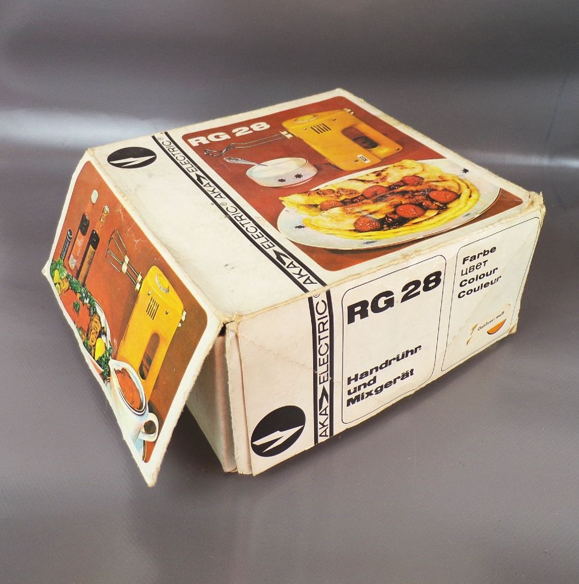 RG28s Mixer DDR Handrührgerät weiß Schneebesen Pürierstab Knethaken OVP Set RG28s Mixer DDR Handrührgerät weiß Schneebesen Pürierstab Knethaken OVP Set