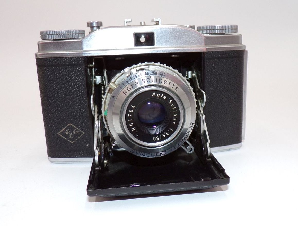 Agfa Solinette Klappkamera Analog Fotoapparat Kamera