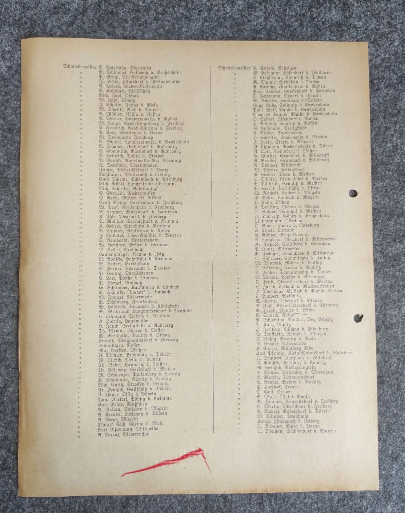 Prospekt Herbert Koch Döbeln 1929 Hebel Lochstanzen Mafrino Prospekt Herbert Koch Döbeln 1929 Hebel Lochstanzen Mafrino