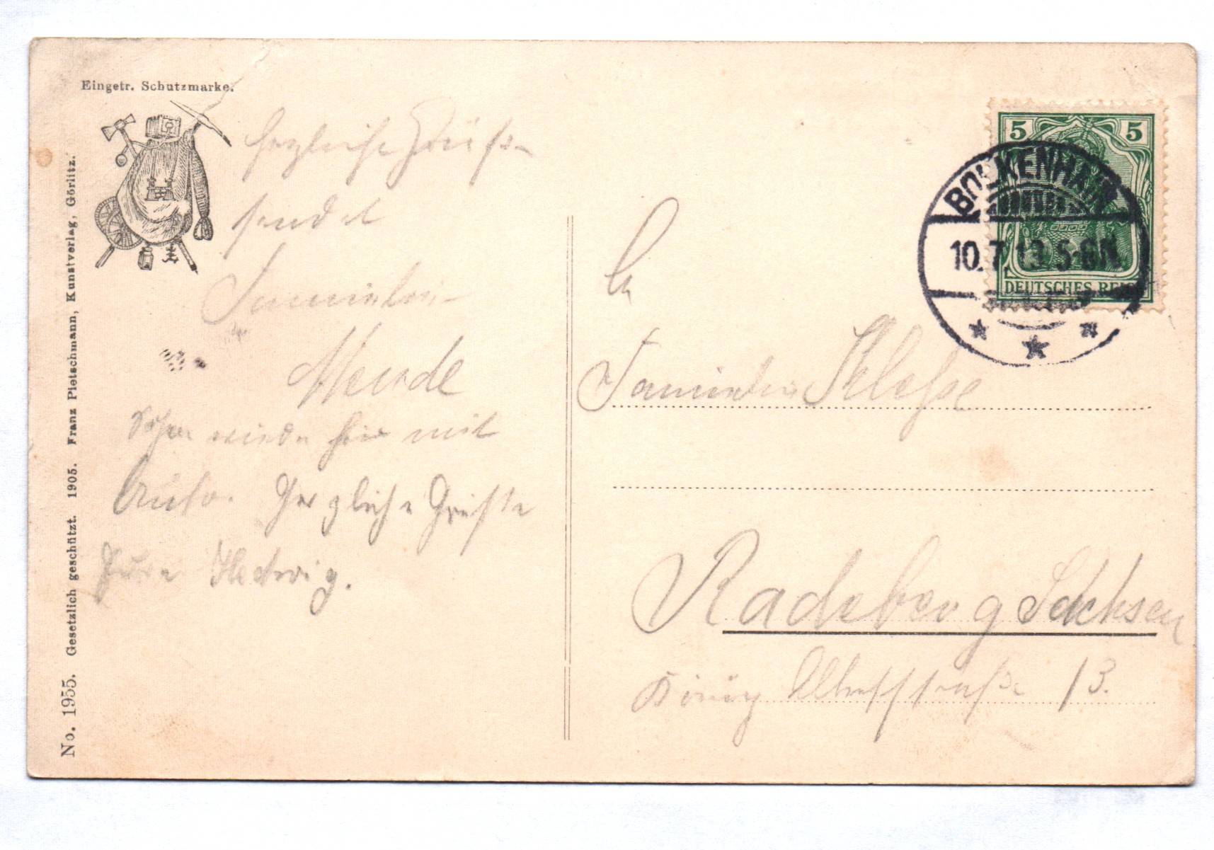 Ak Gruß von der Bolkoburg Bolkenhain Schlesien 1913 Ak Gruß von der Bolkoburg Bolkenhain Schlesien 1913