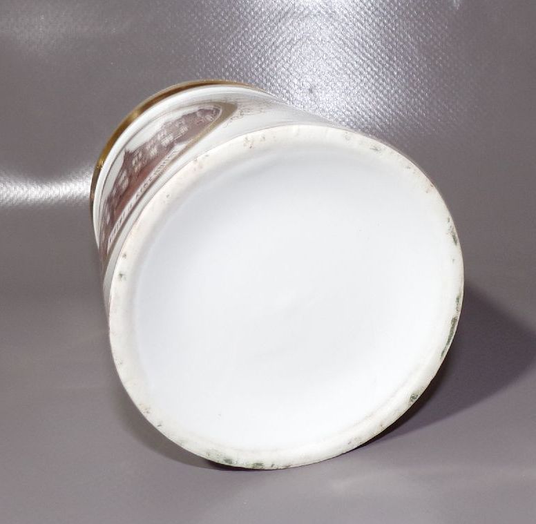 Alte Porzellantasse Kirche zu Albendorf Schlesien Wambierzyce Andenkentasse 