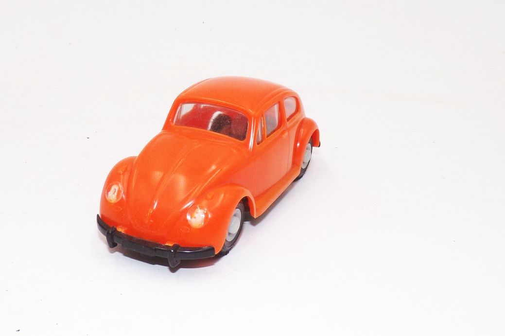 Roto Car VW Käfer orange mit Originalkarton Kovodruzstvo Nachod CSR Roto Car VW Käfer orange mit Originalkarton Kovodruzstvo Nachod CSR