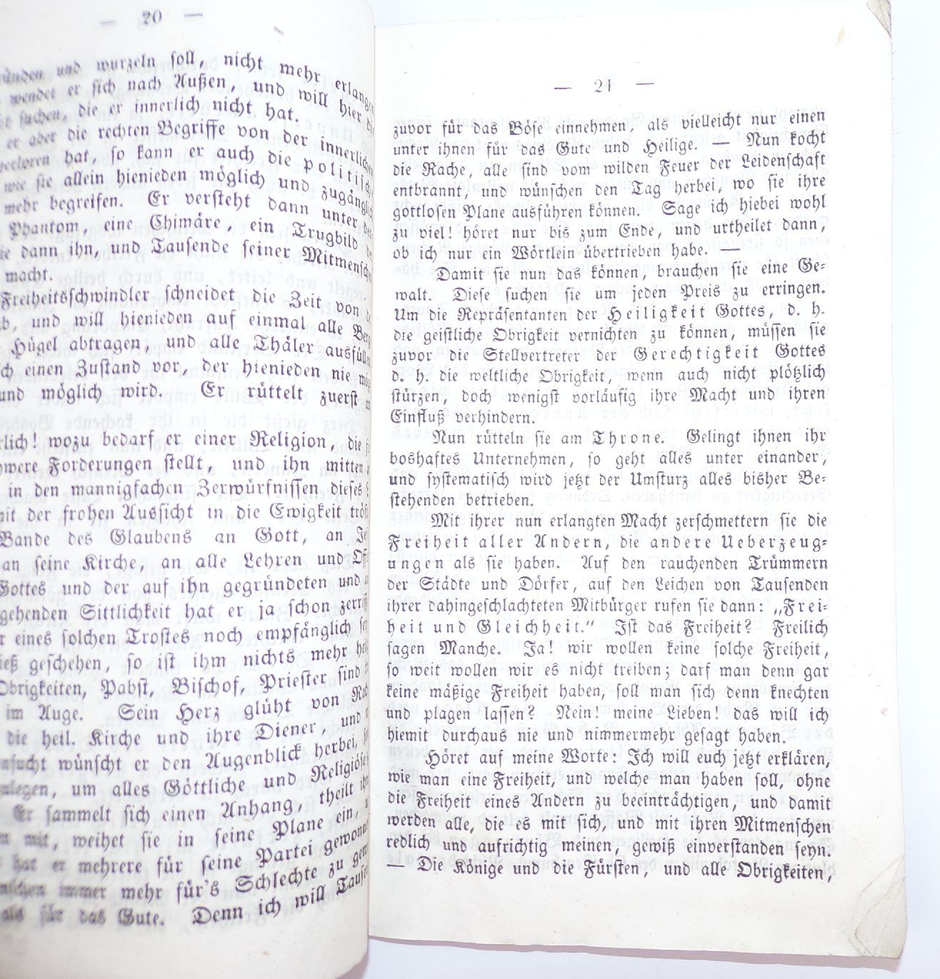 Predigt auf das Fest des heiligen Blutes Stadtpfarrkirche St Max Augsburg 1848 